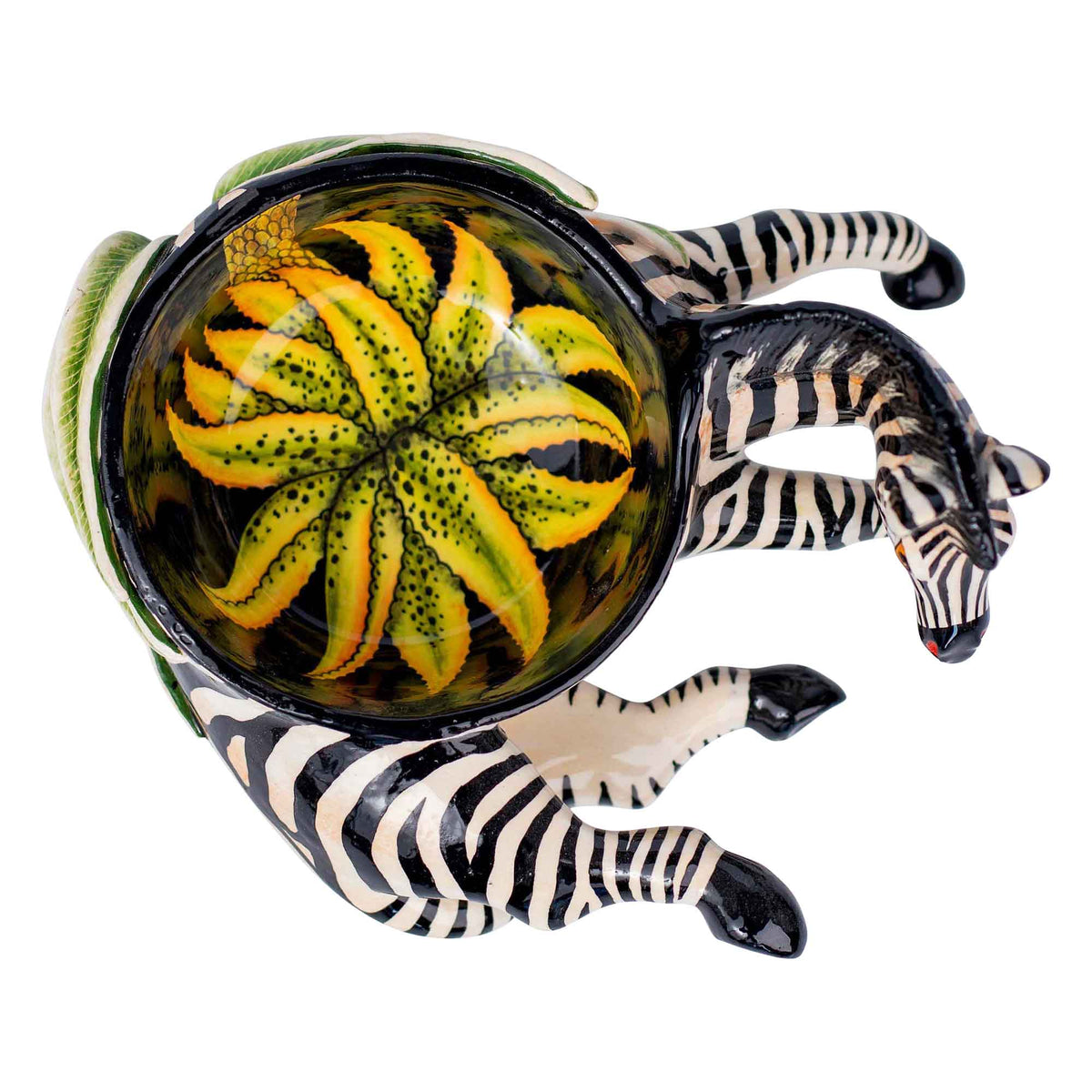 Zebra peanut bowl