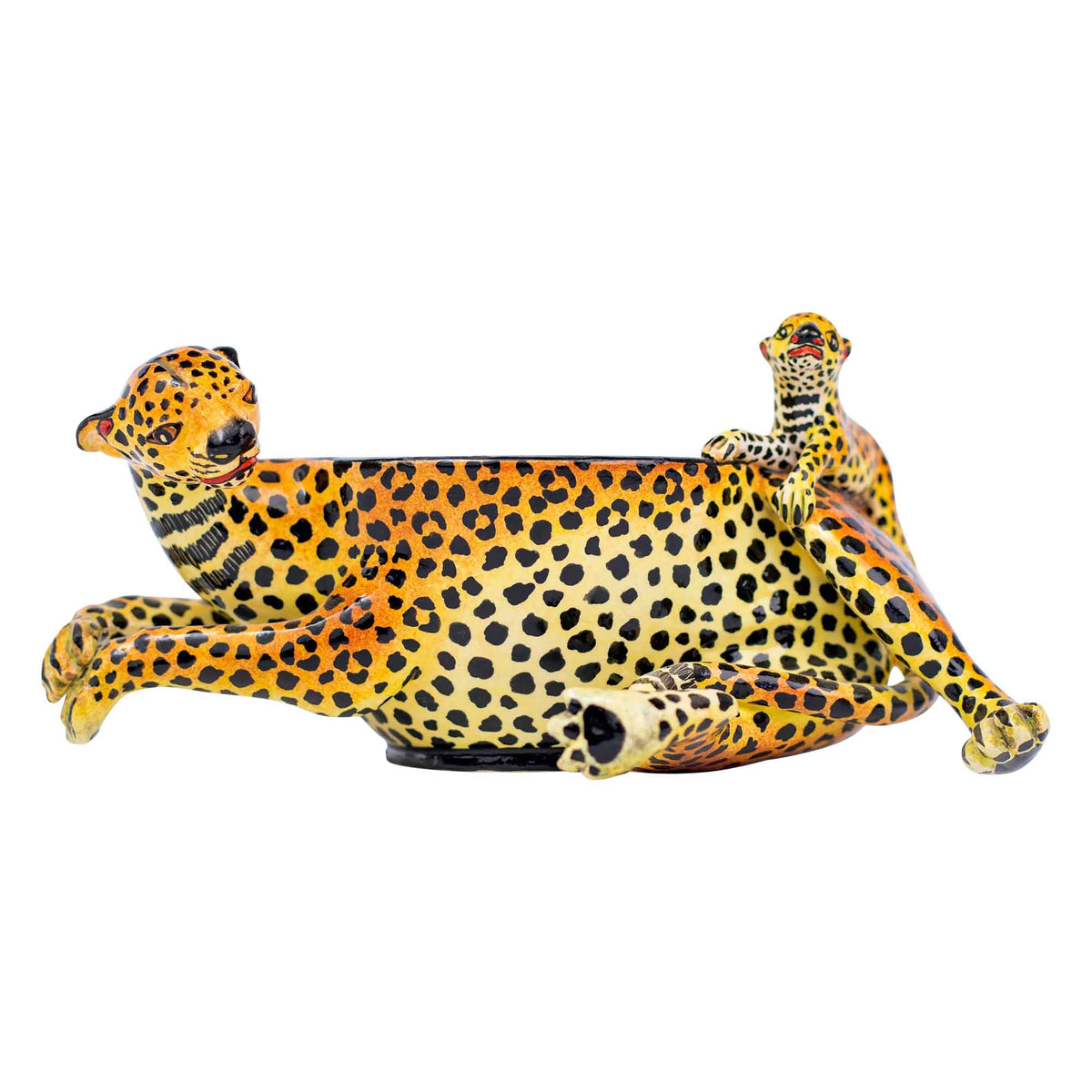 Leopard peanut bowl