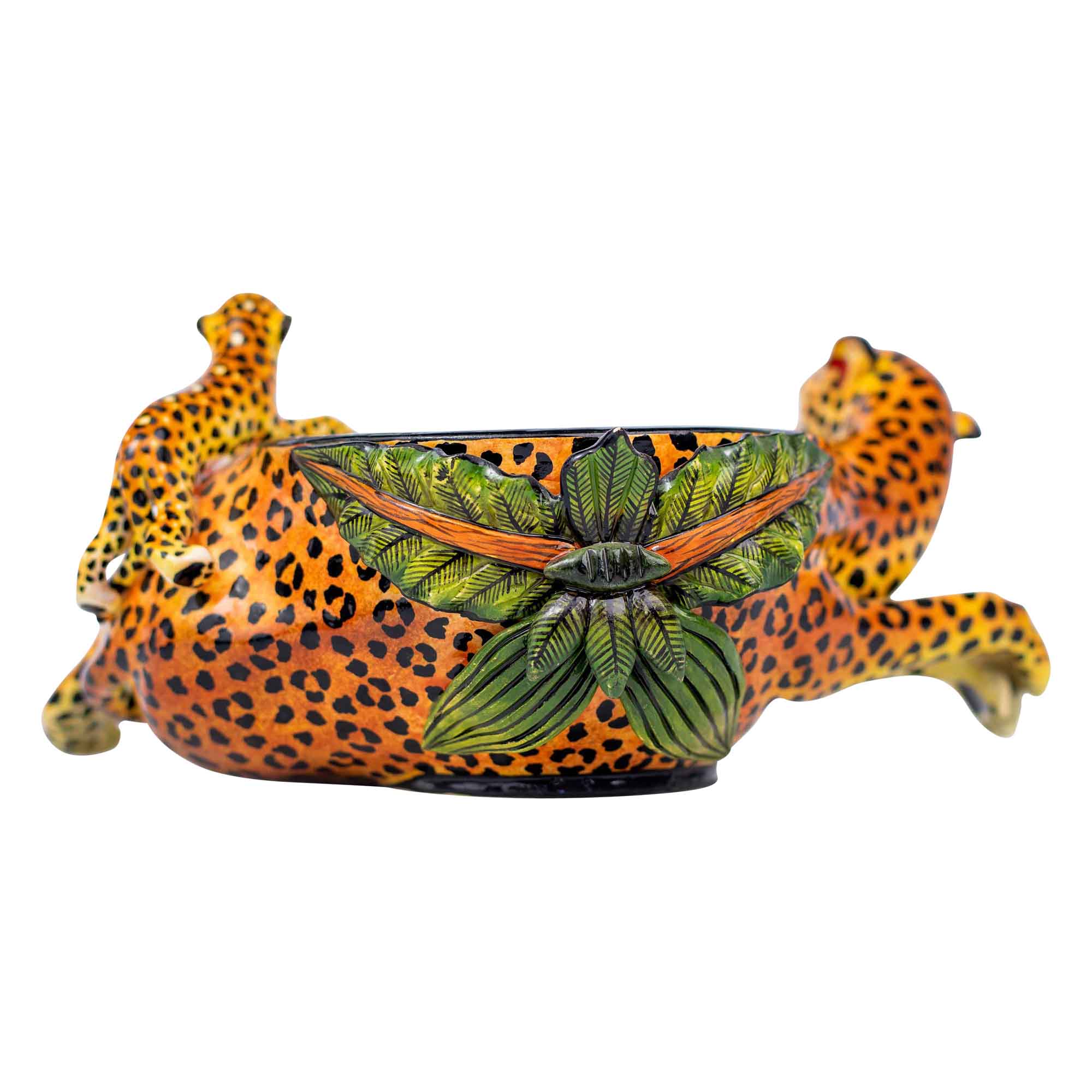 Leopard peanut bowl