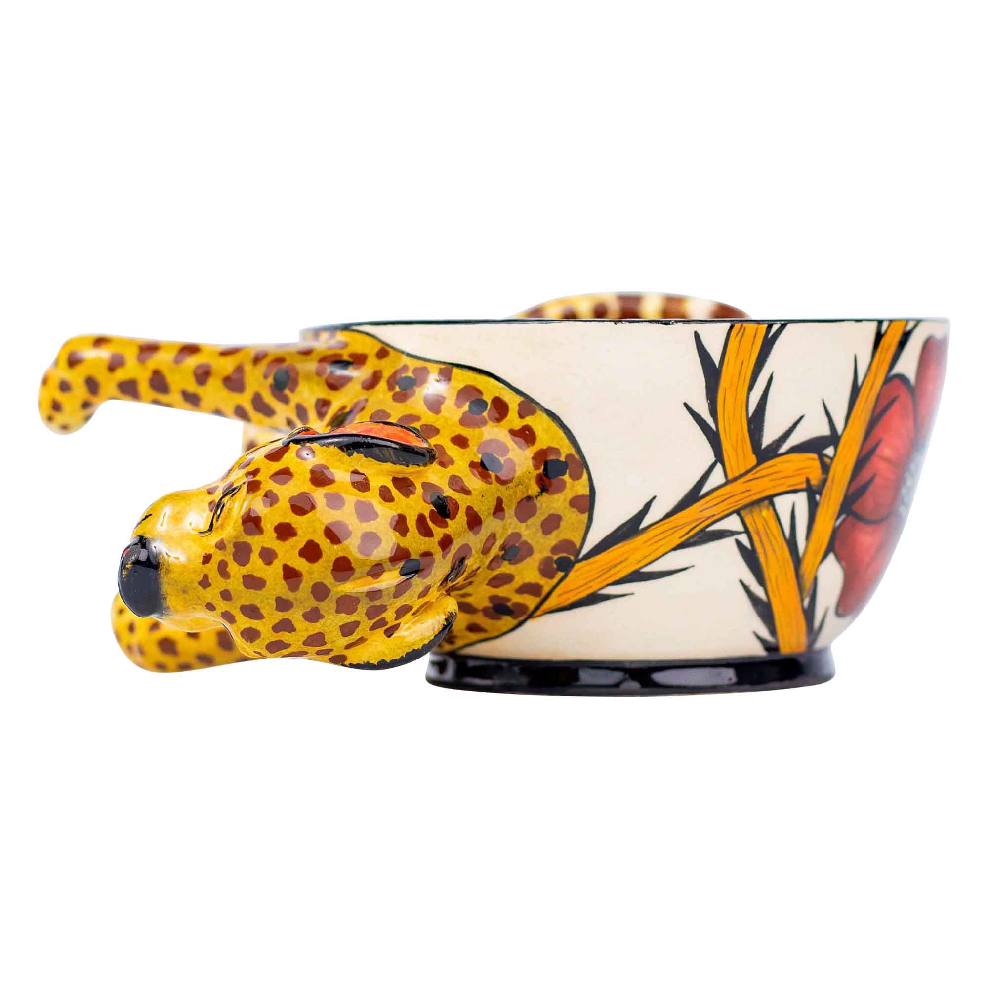 Leopard peanut bowl