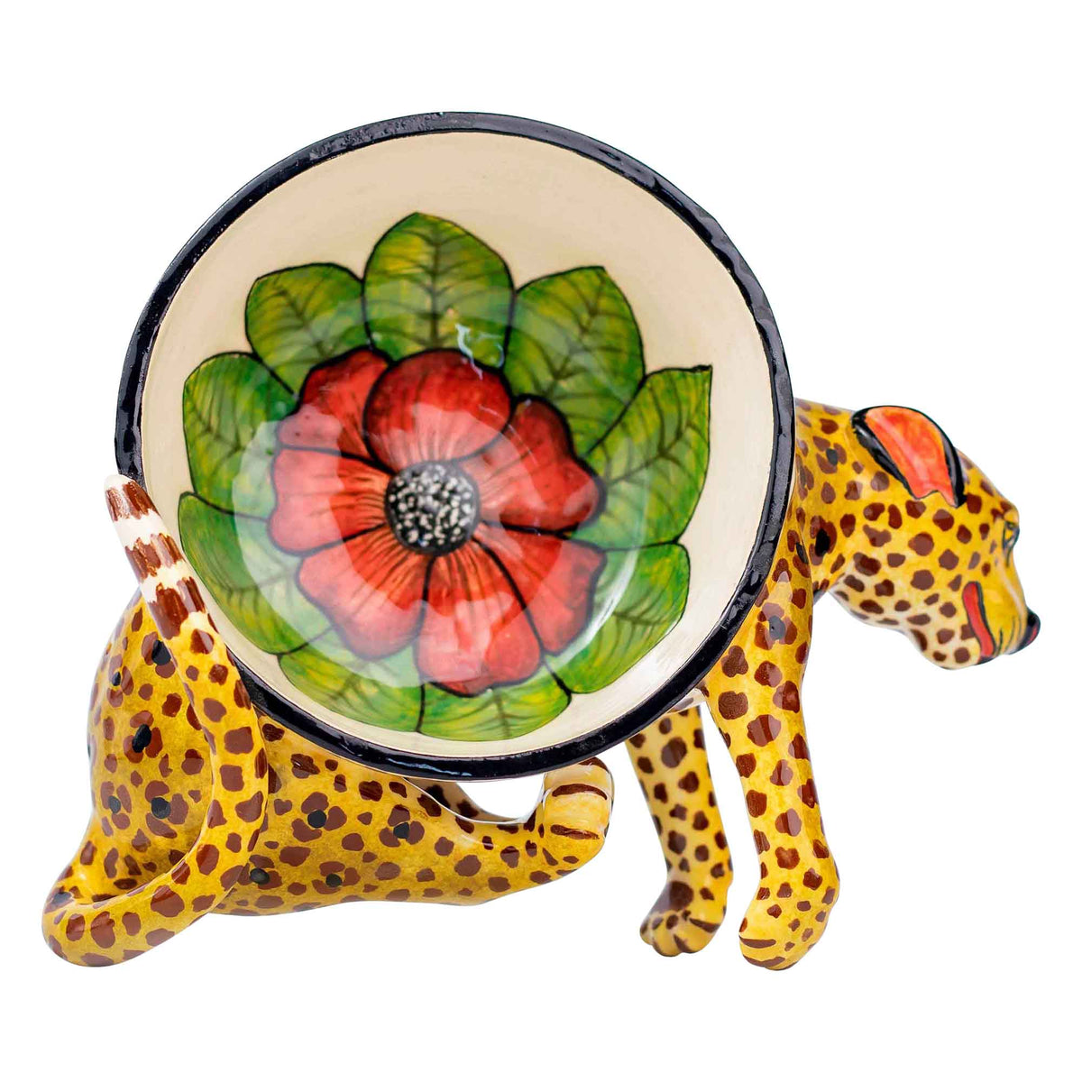 Leopard peanut bowl