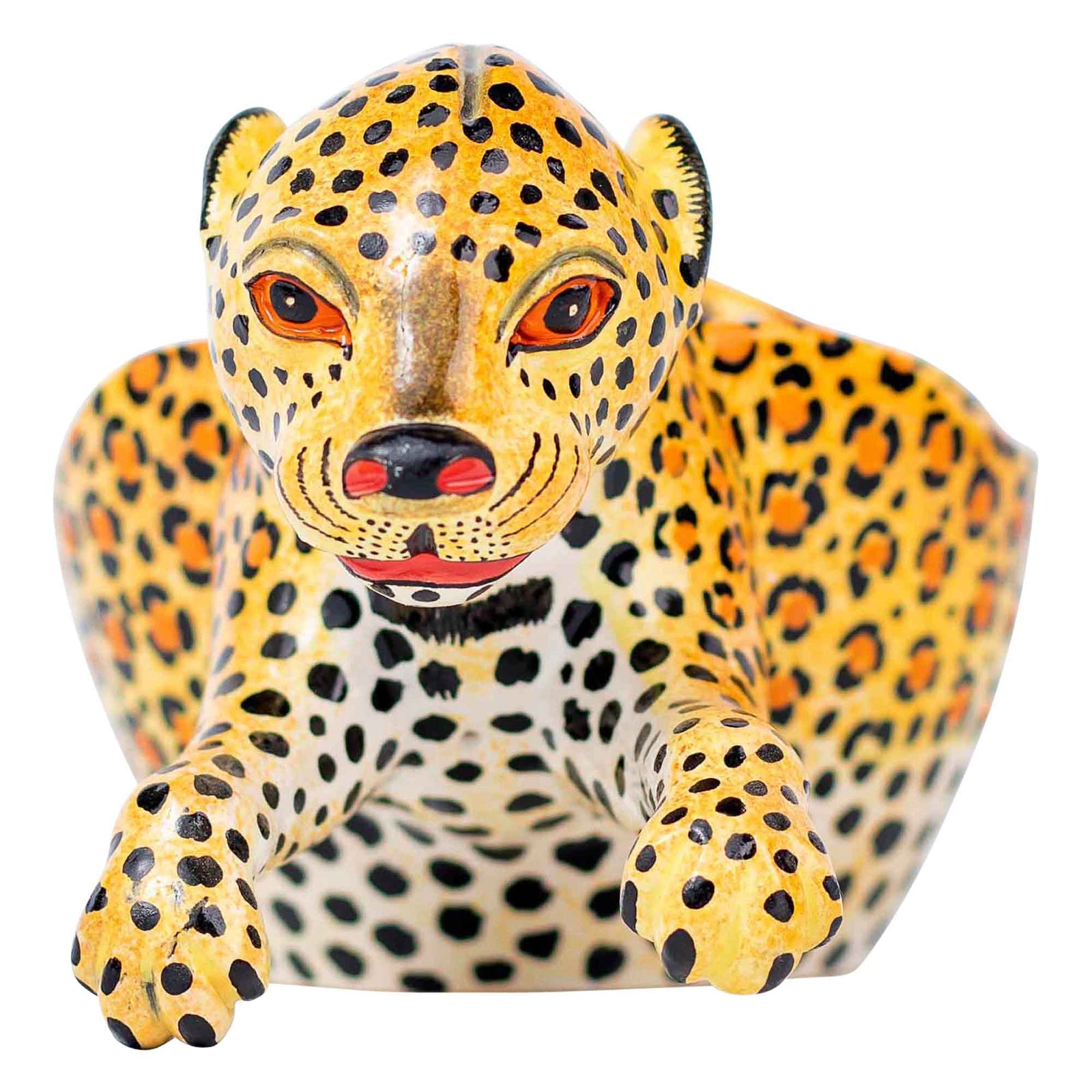 Leopard peanut bowl