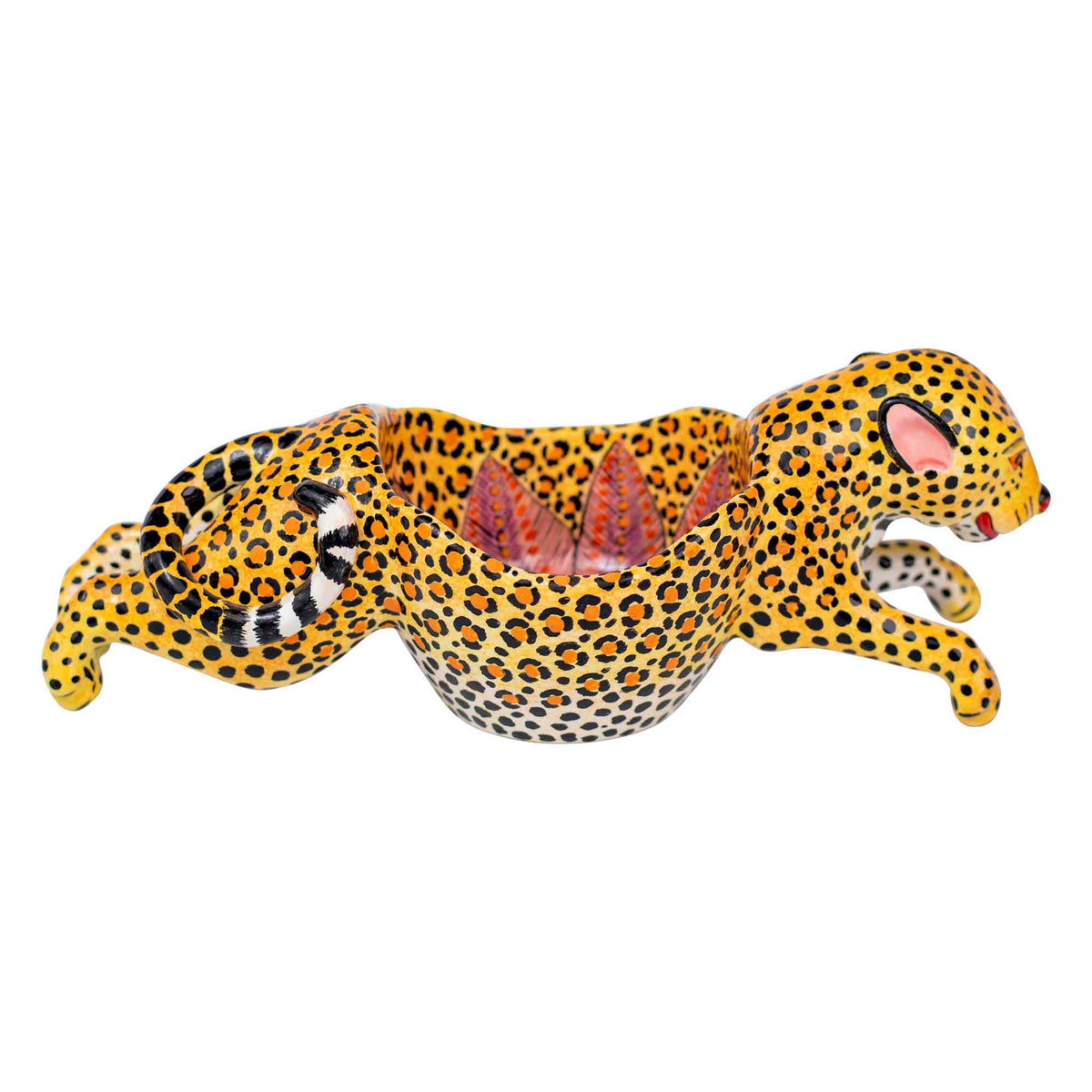 Leopard peanut bowl