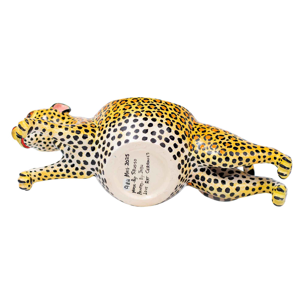 Leopard peanut bowl