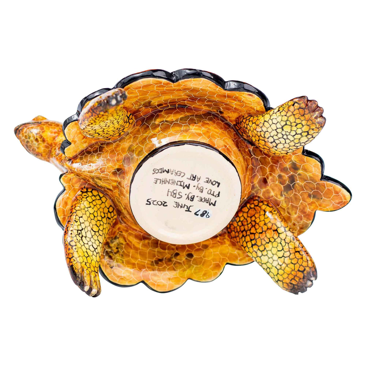 Tortoise peanut bowl