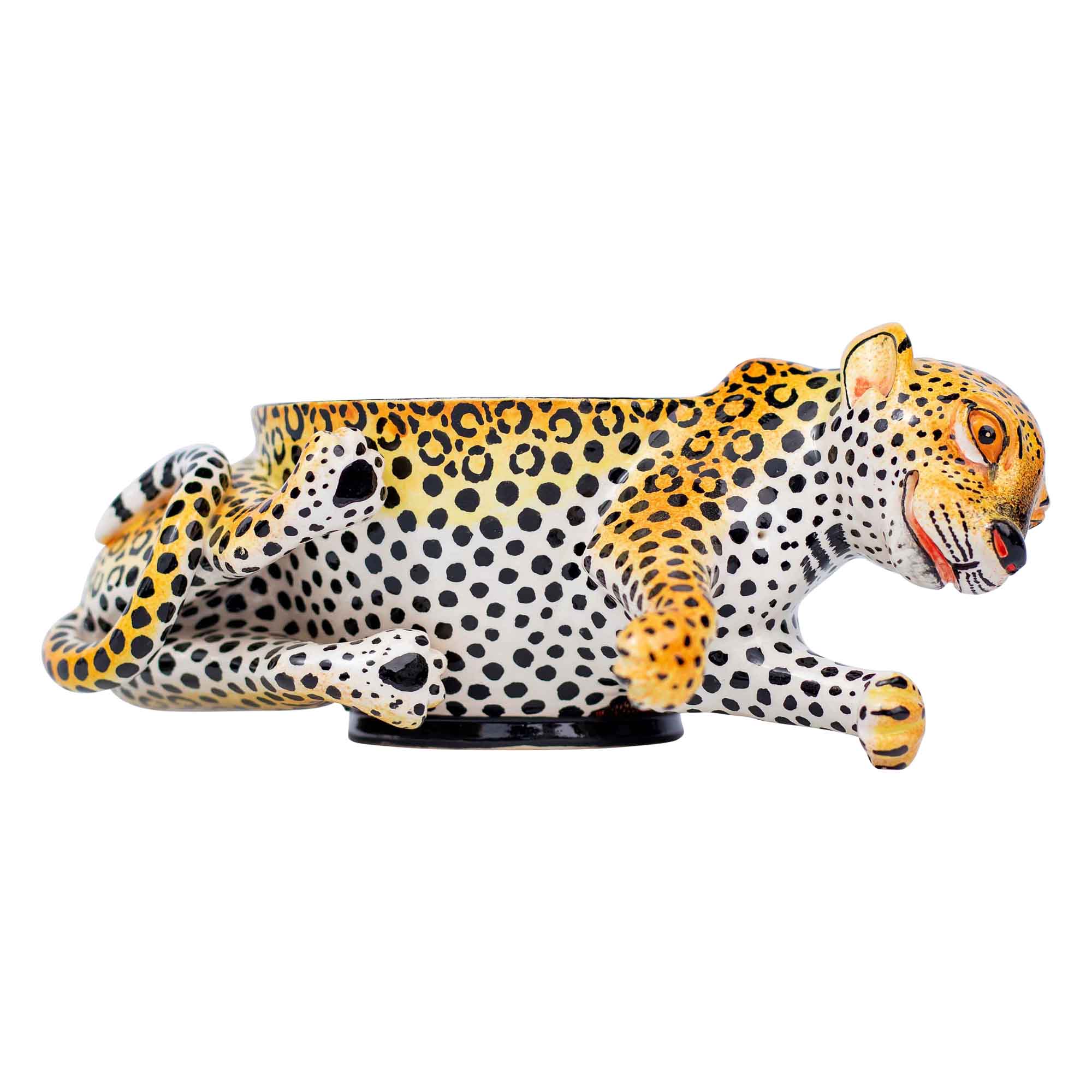 Leopard peanut bowl