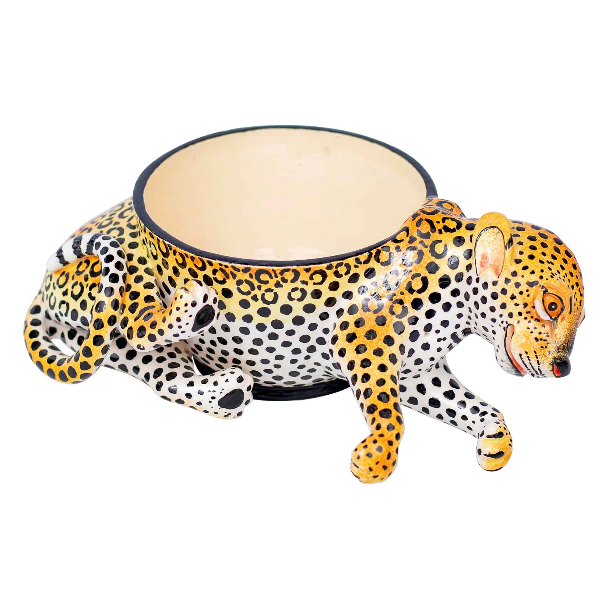 Leopard peanut bowl