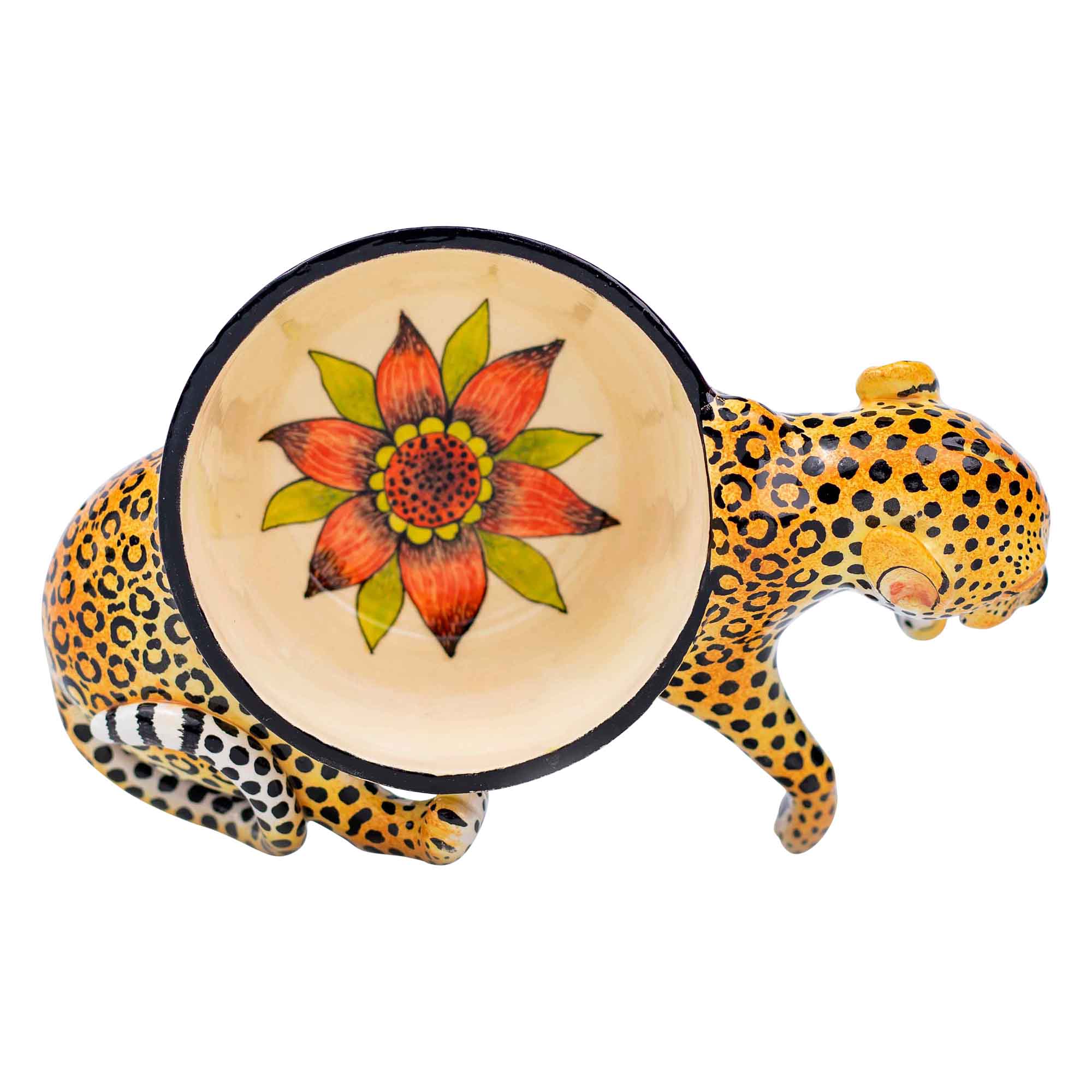 Leopard peanut bowl