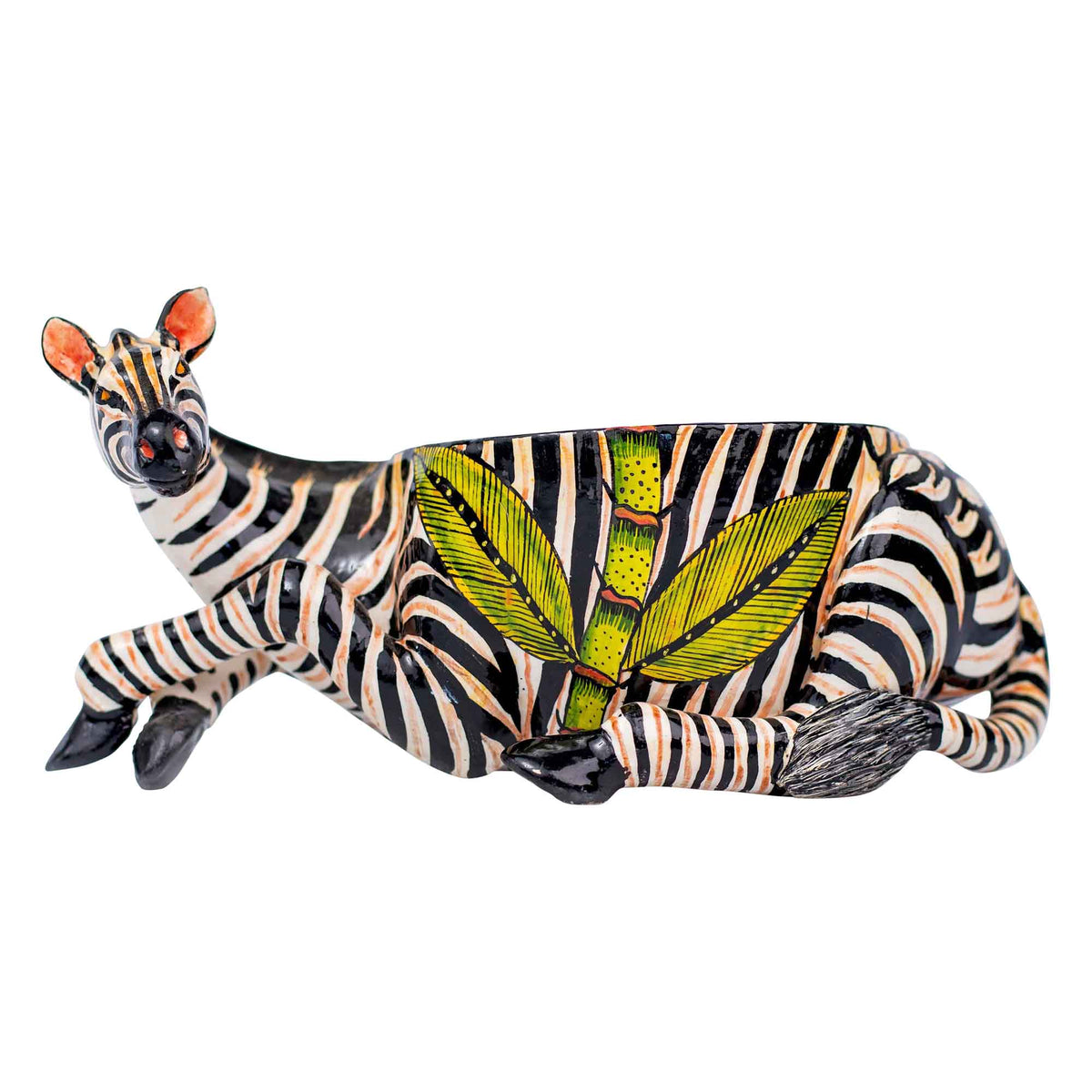 Zebra peanut bowl
