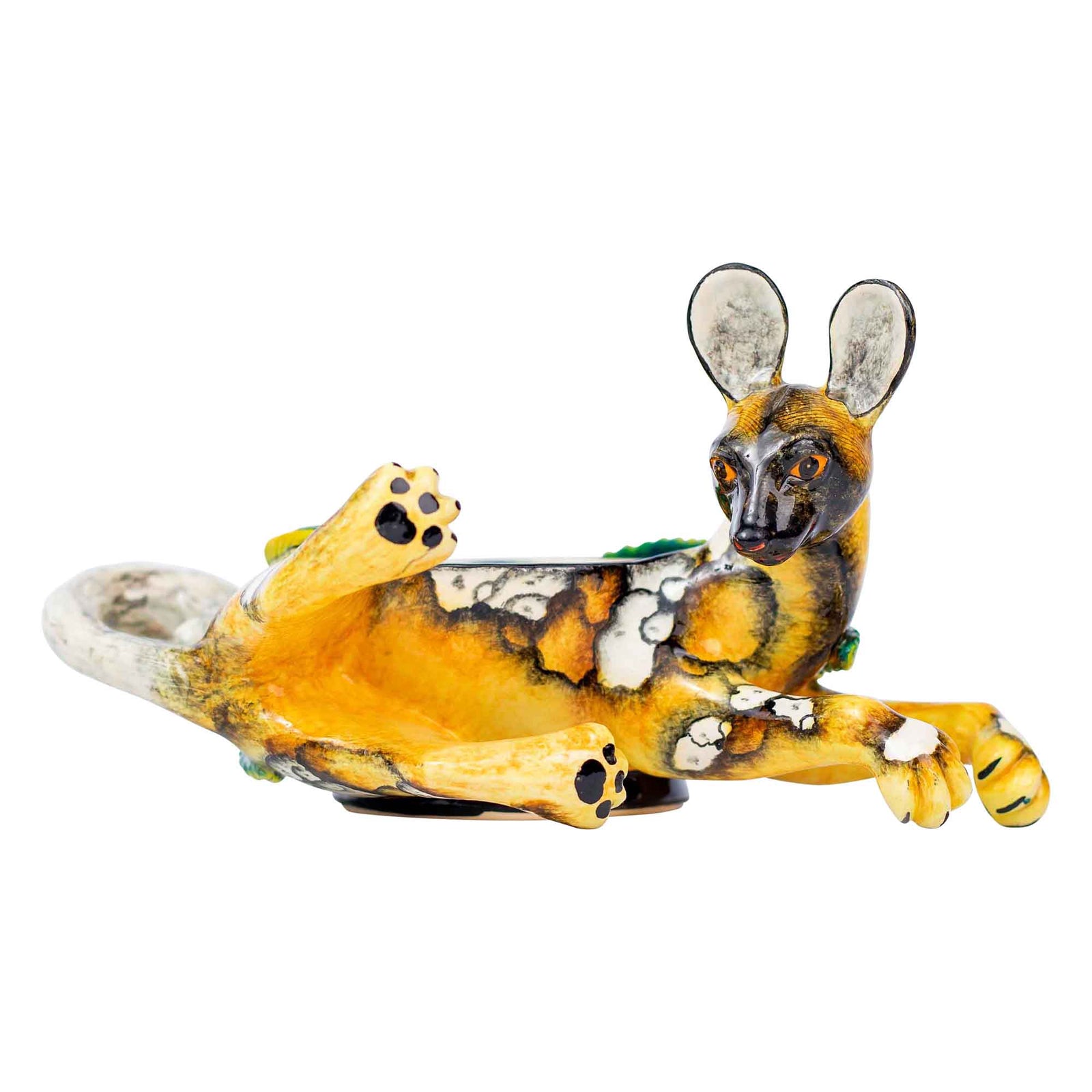 Wild dog peanut bowl