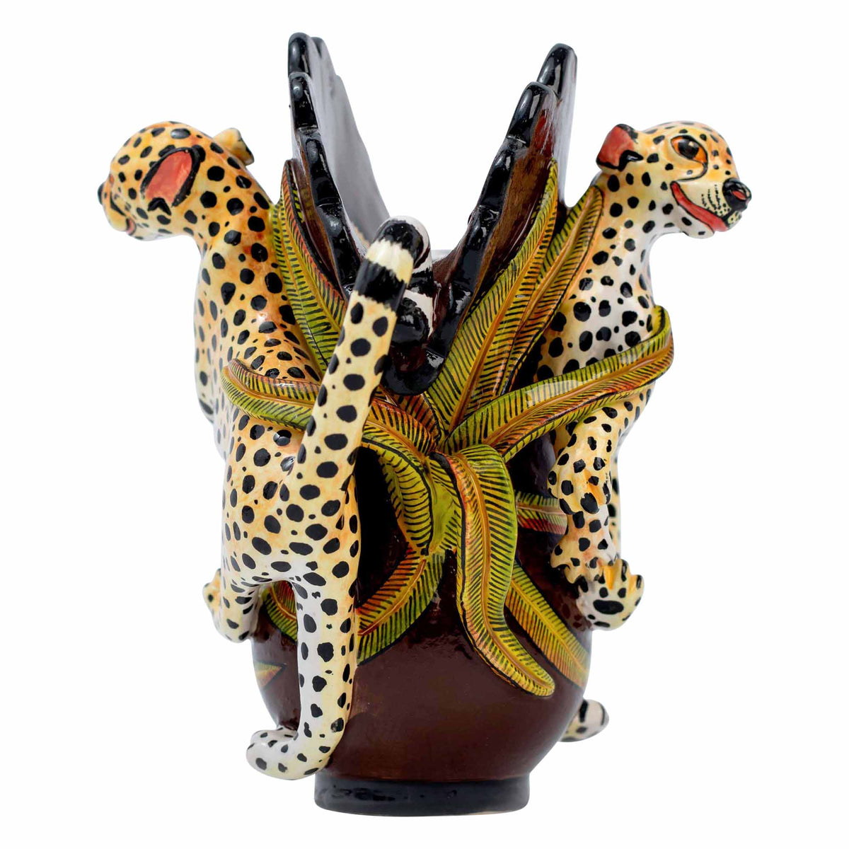 Small Cheetah Vase