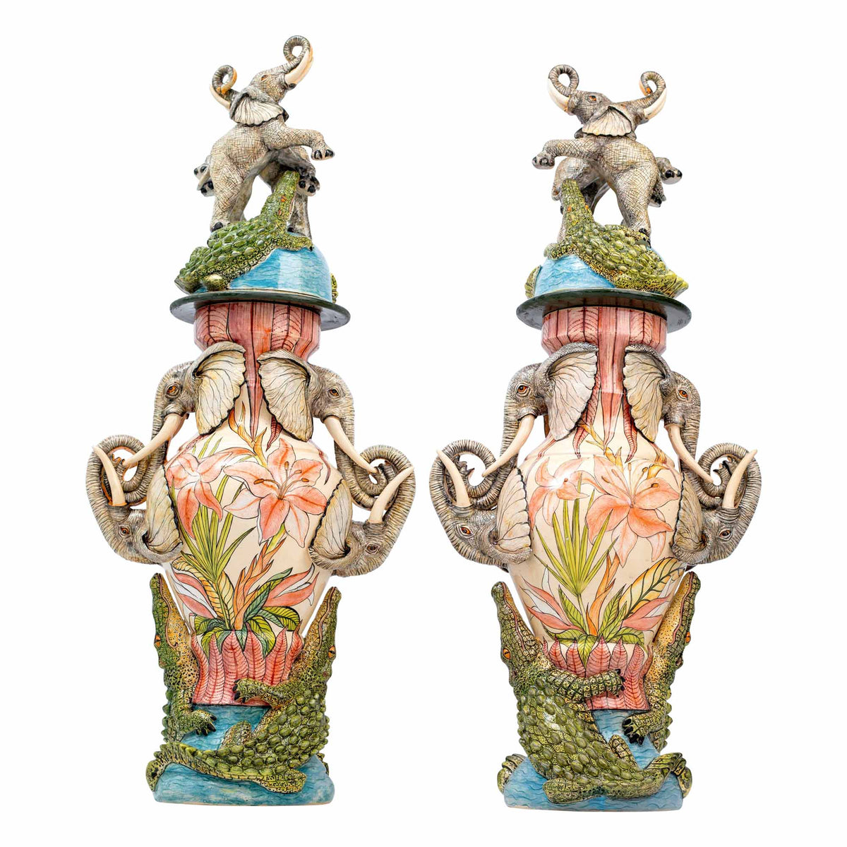 Elephant Urns