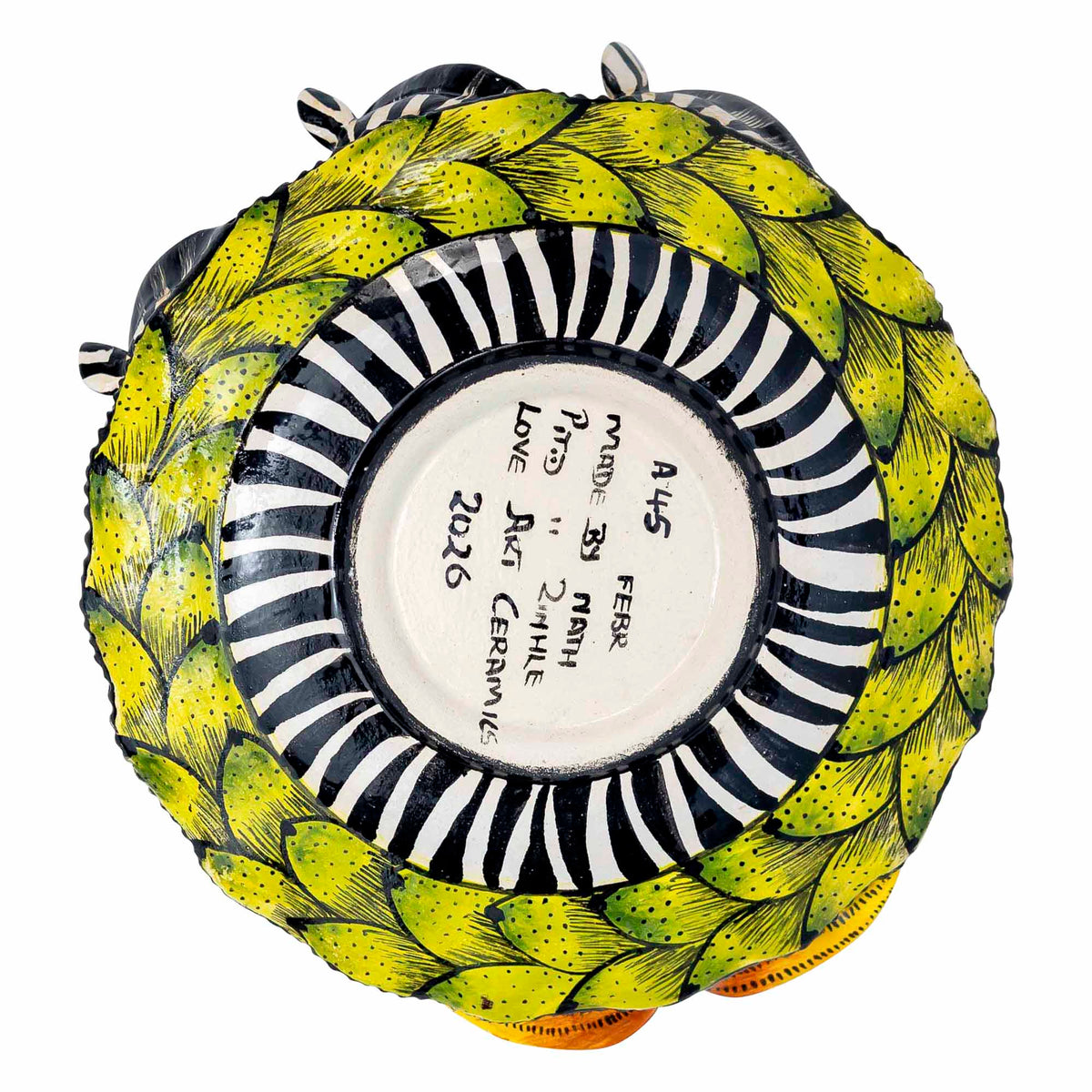 Zebra Coin Dish