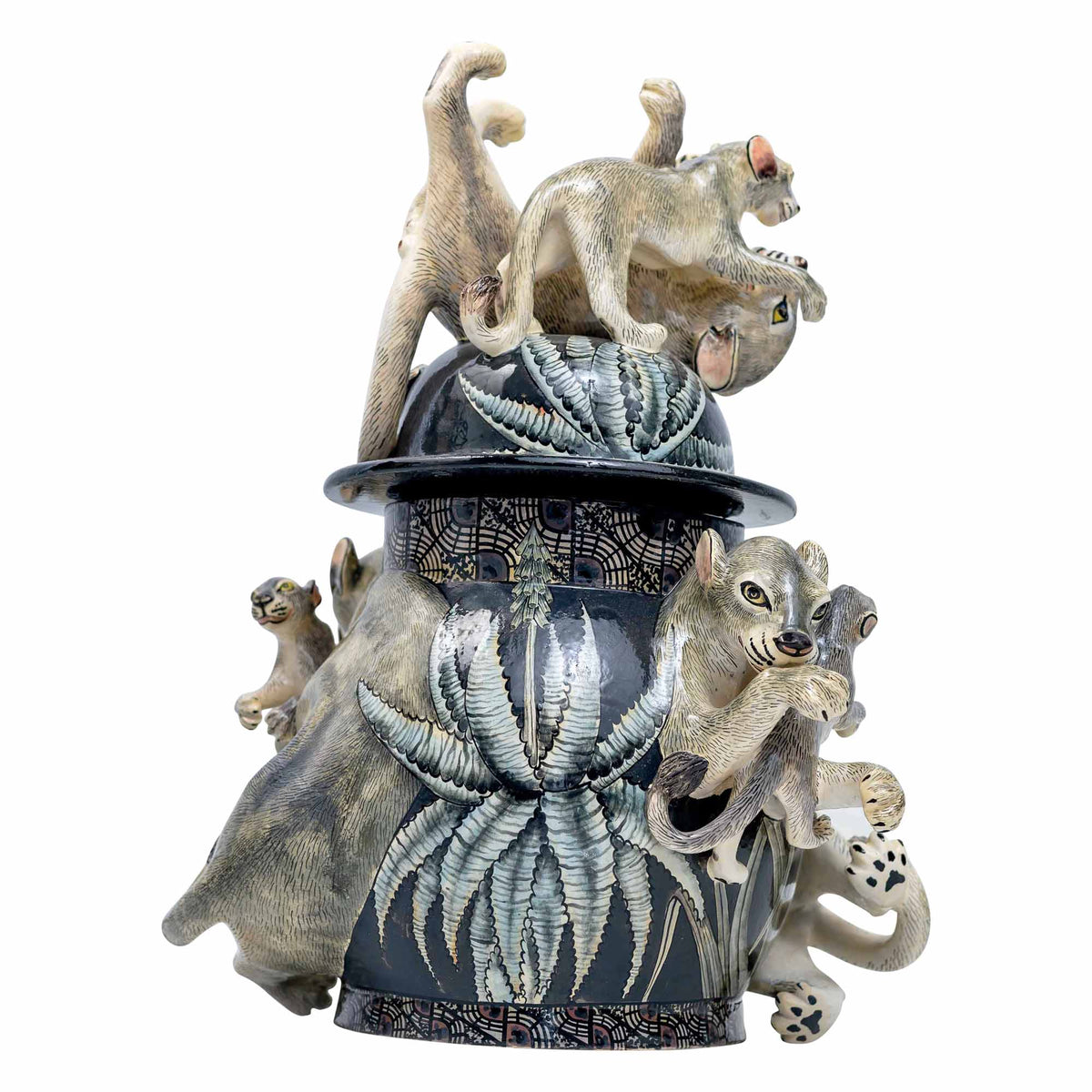 Lion Urn