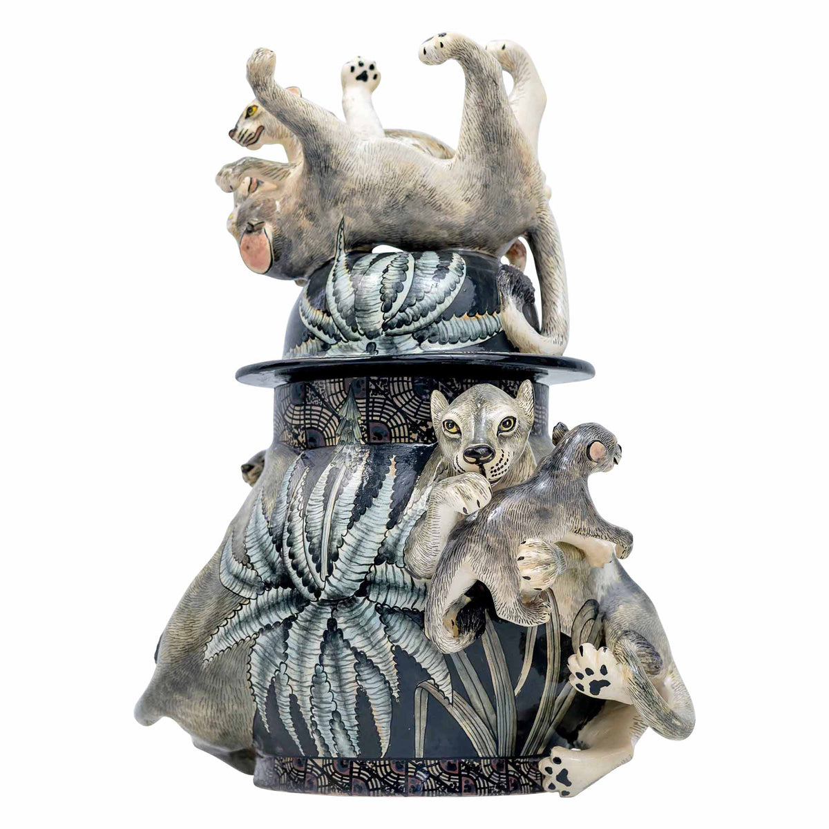 Lion Urn