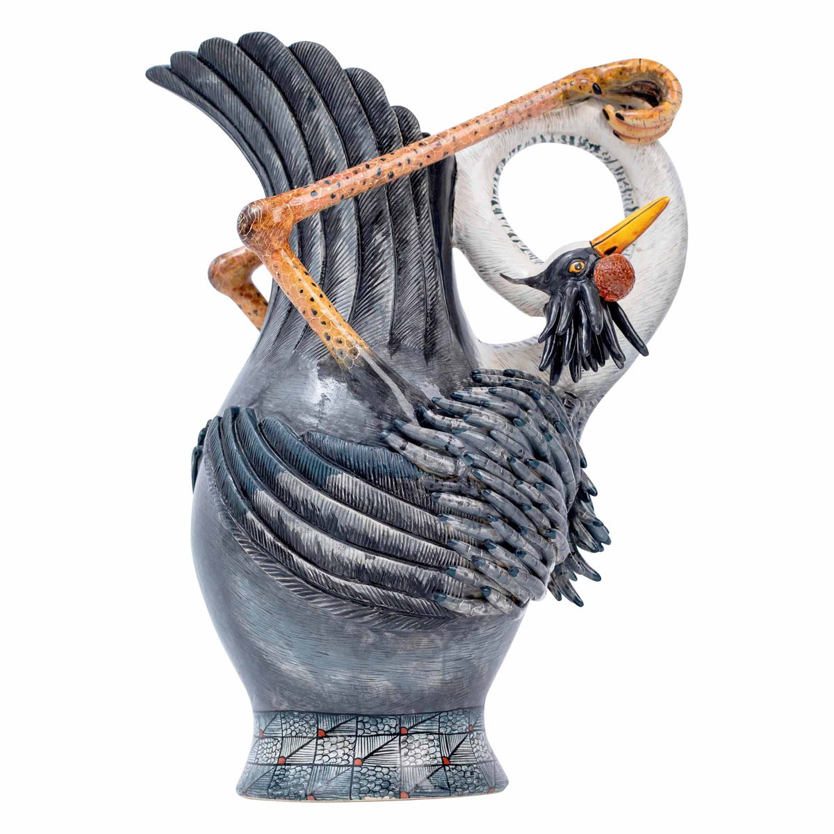 Crane Bird Jug