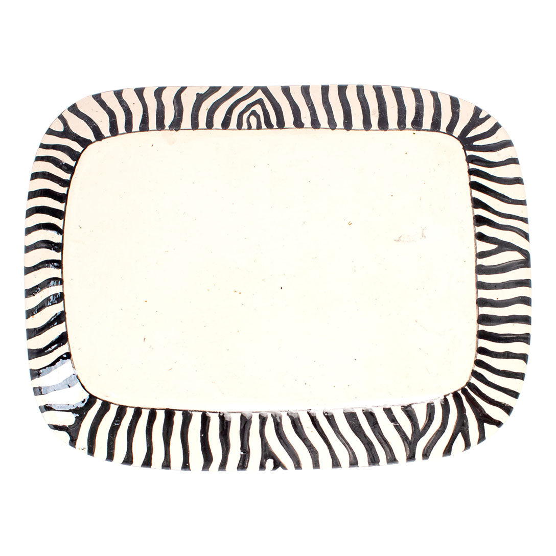 Zebras platter