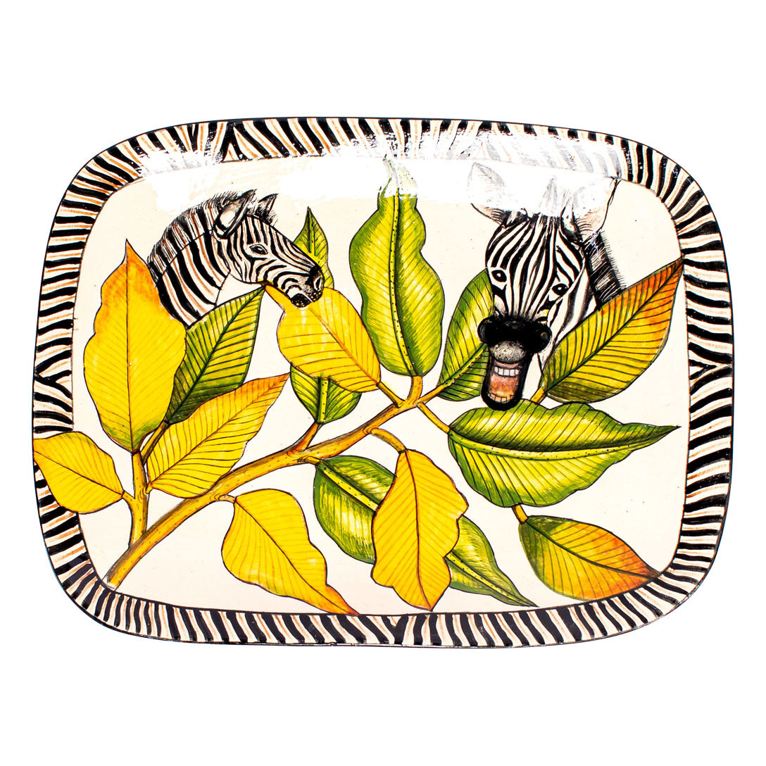 Zebras platter