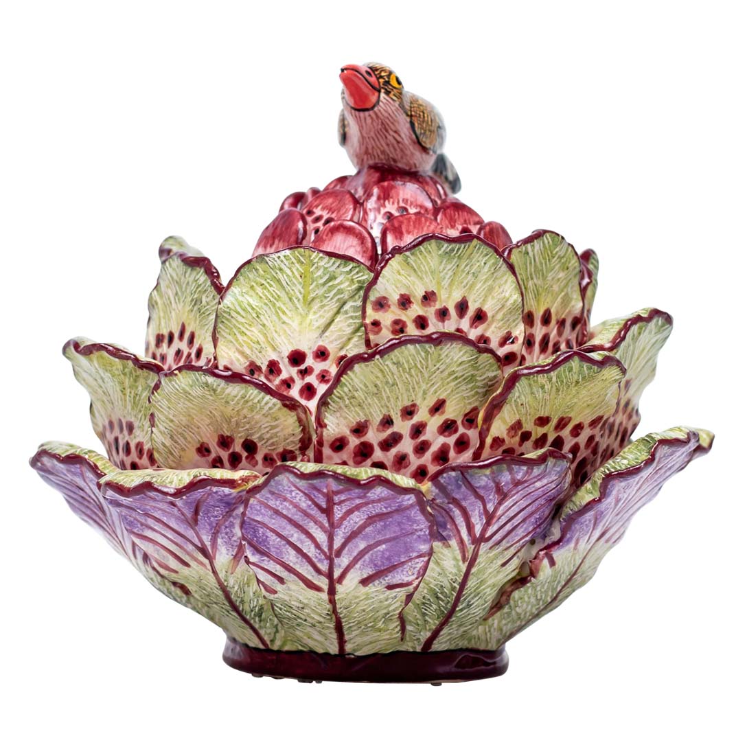 Protea, bird jewelry box