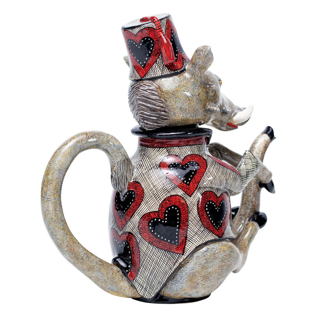 Warthog teapot