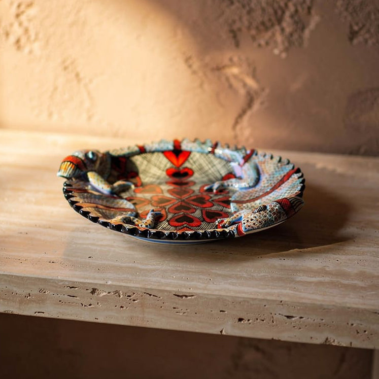 Chameleon coin dish