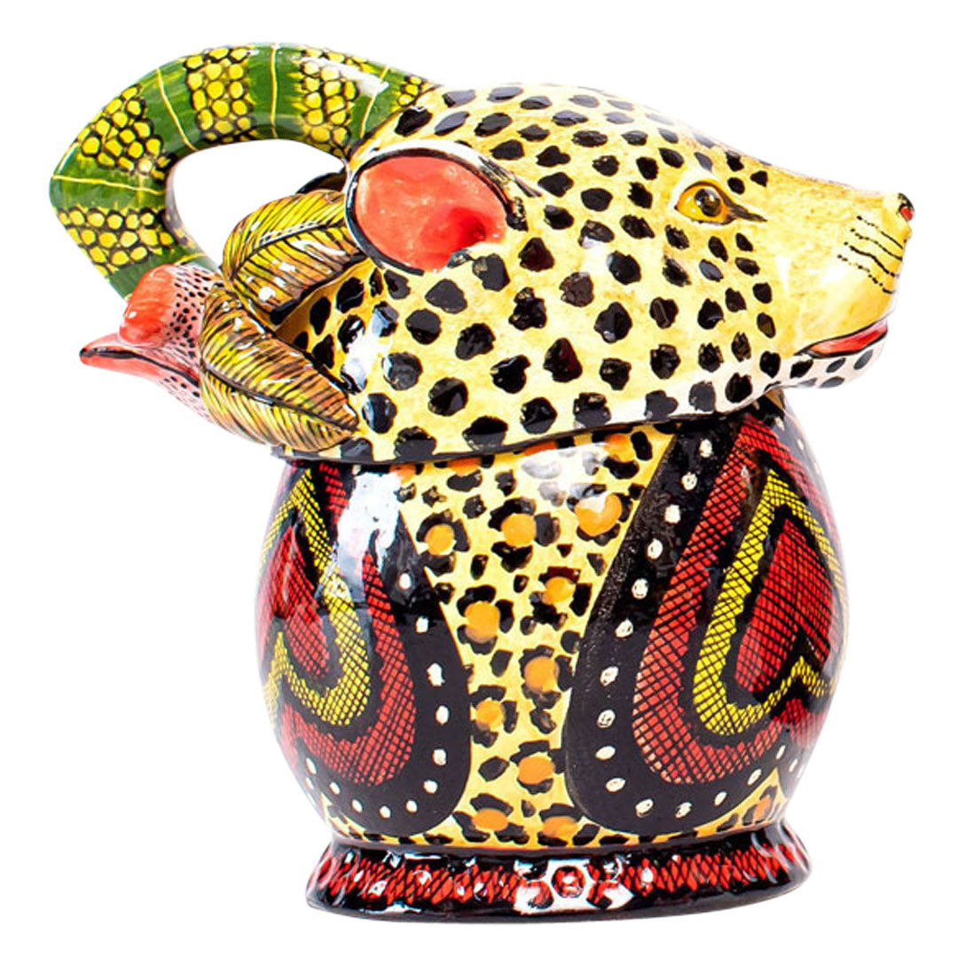 Leopard head jewelry box