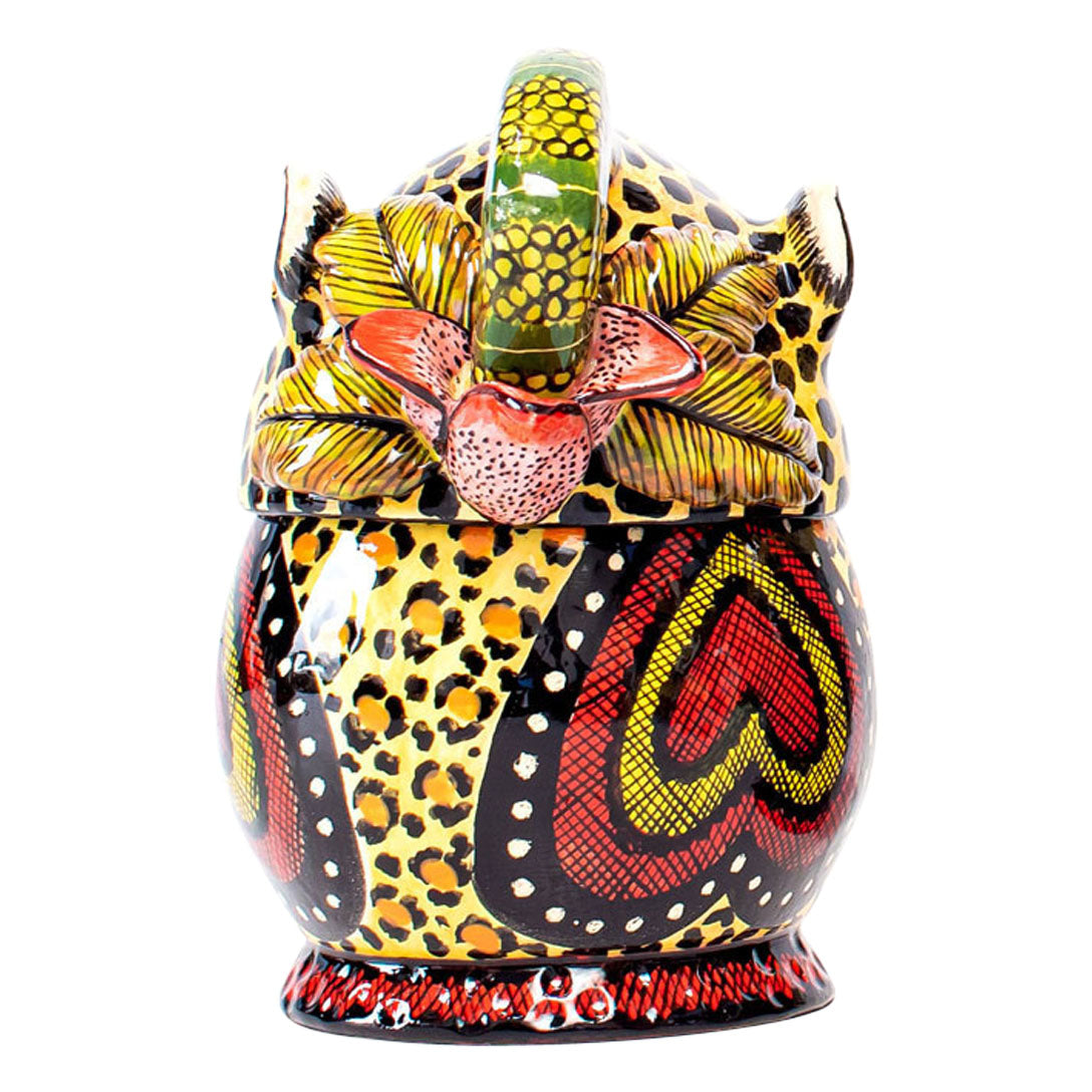 Leopard head jewelry box