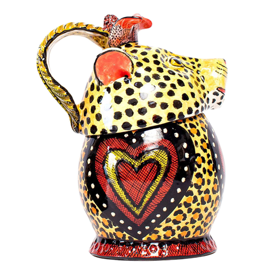 Leopard head jewelry box