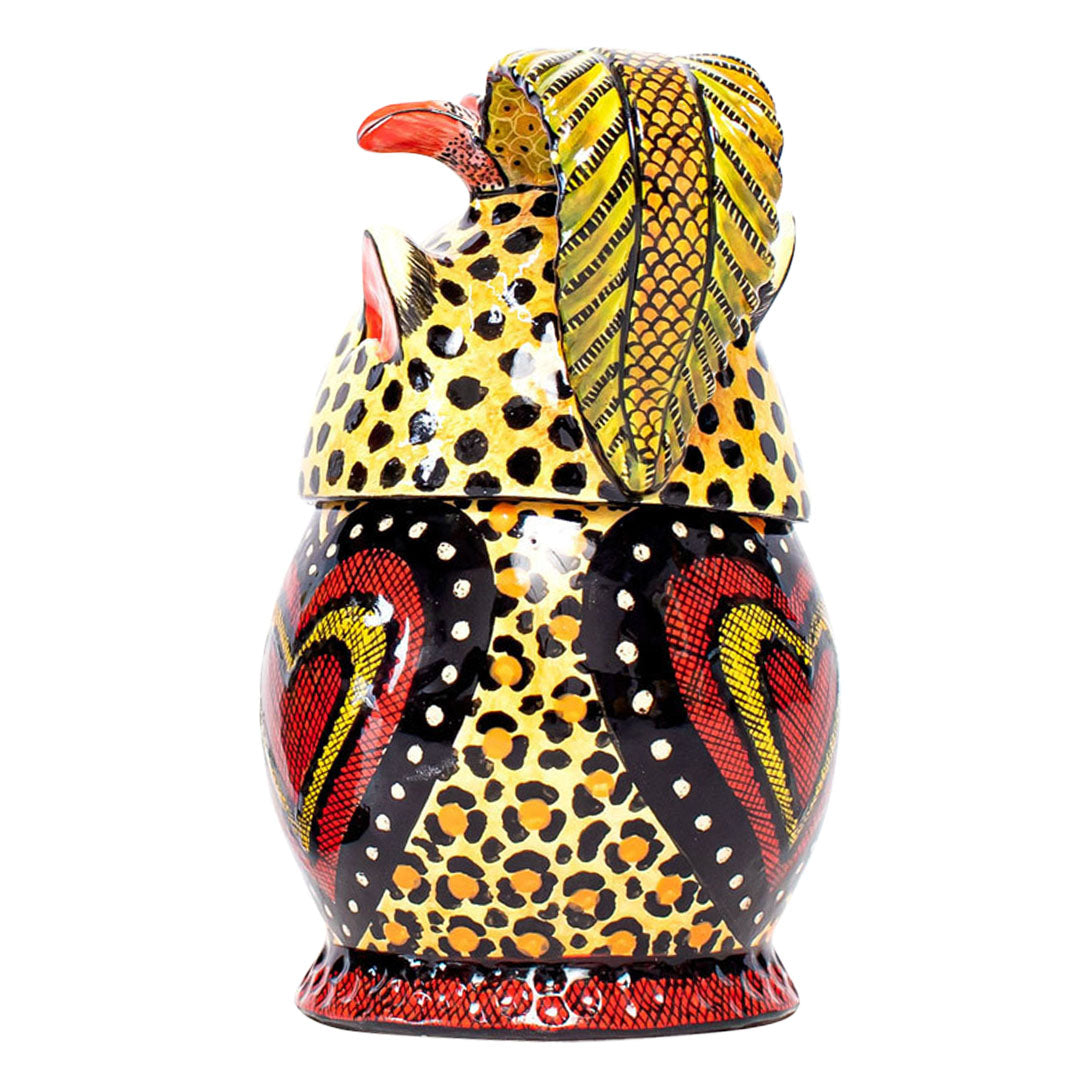 Leopard head jewelry box