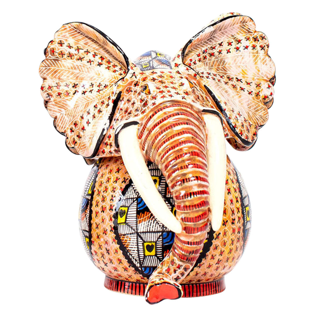 Elephant head jewelry box