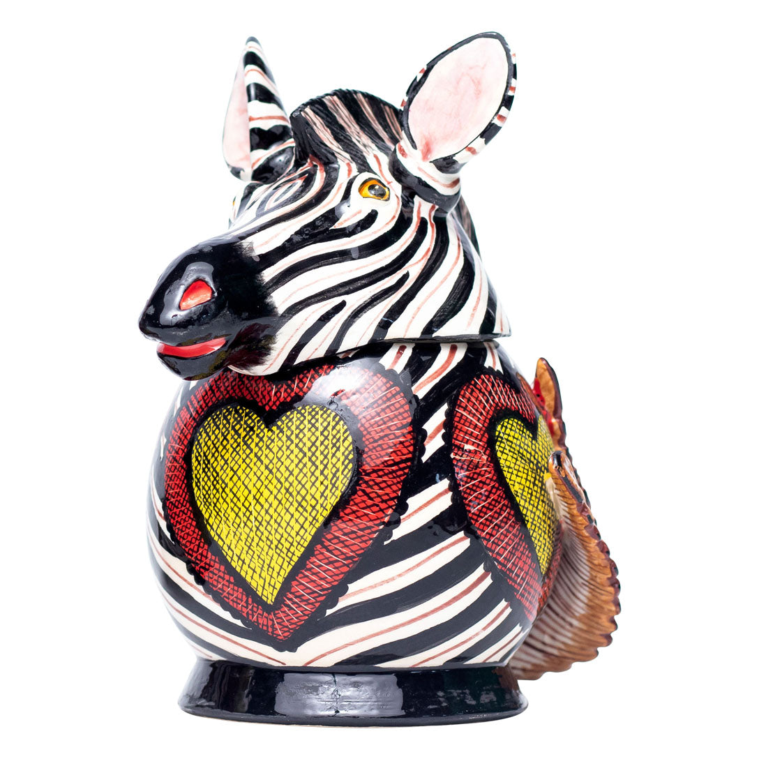 Zebra jewelry box