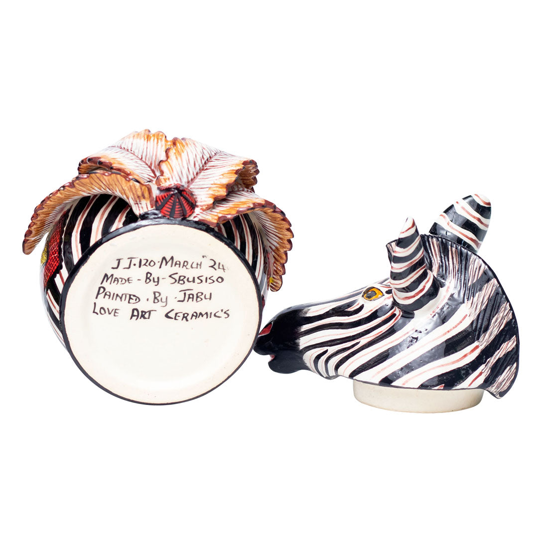 Zebra jewelry box