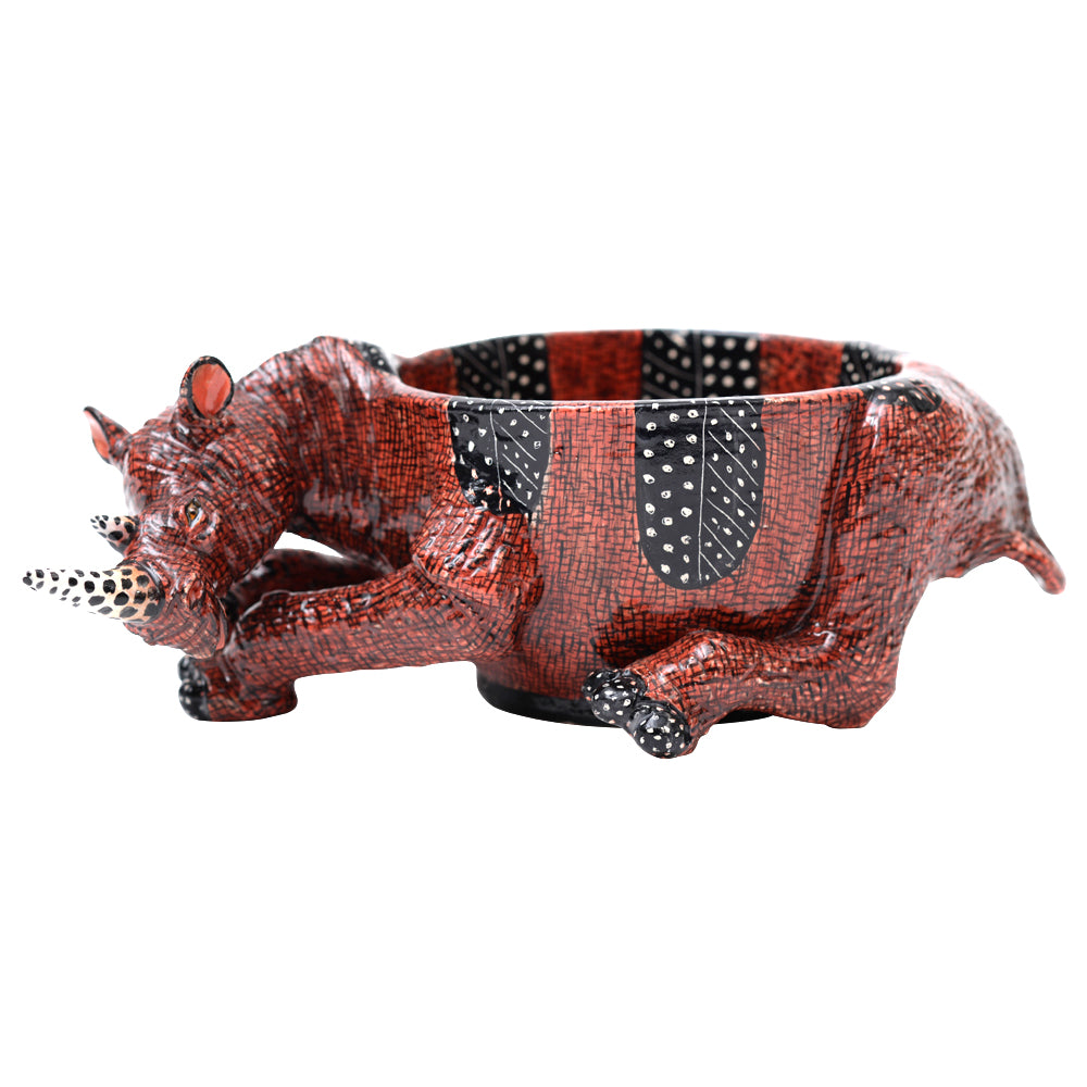 Rhino peanut bowl