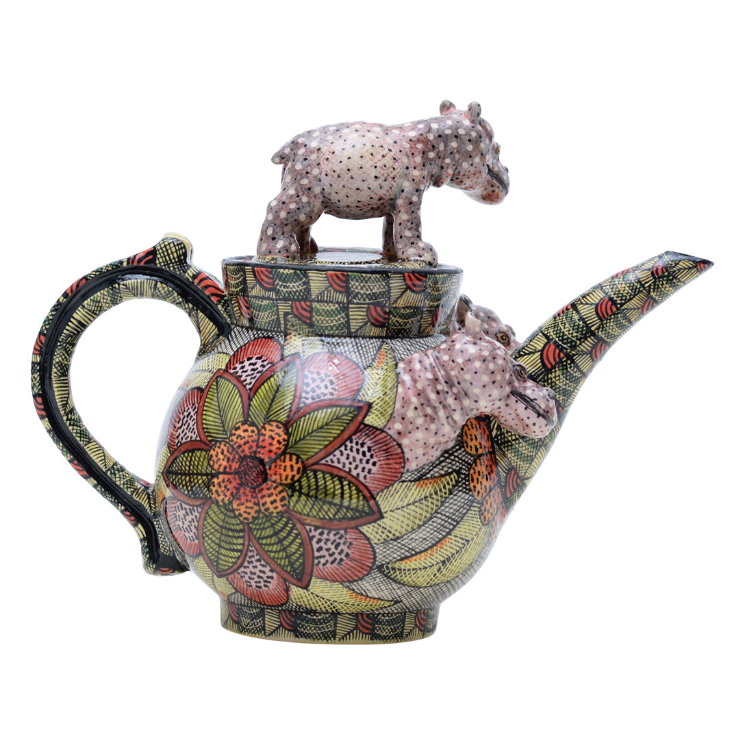 Hippo teapot