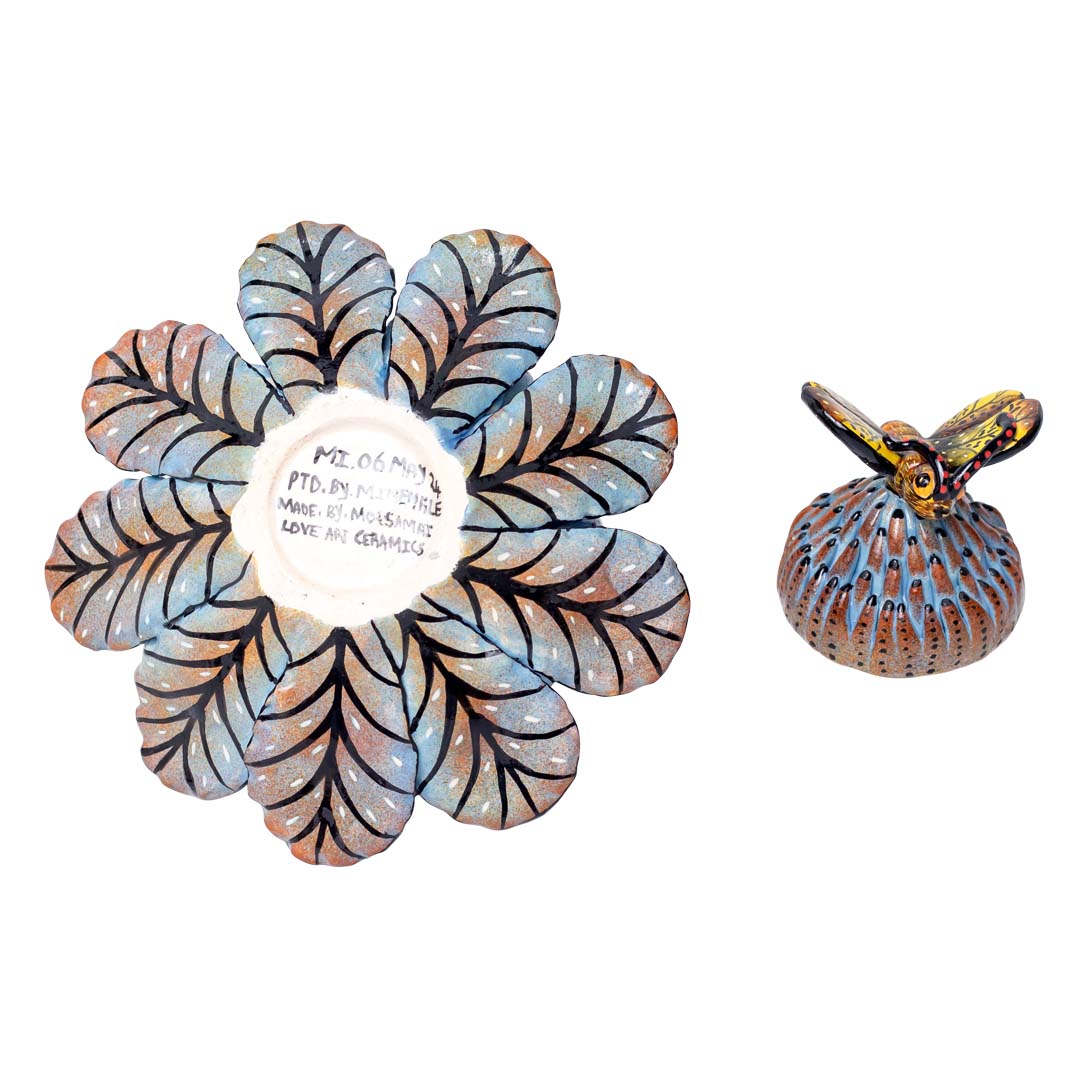 Protea, butterfly jewelry box