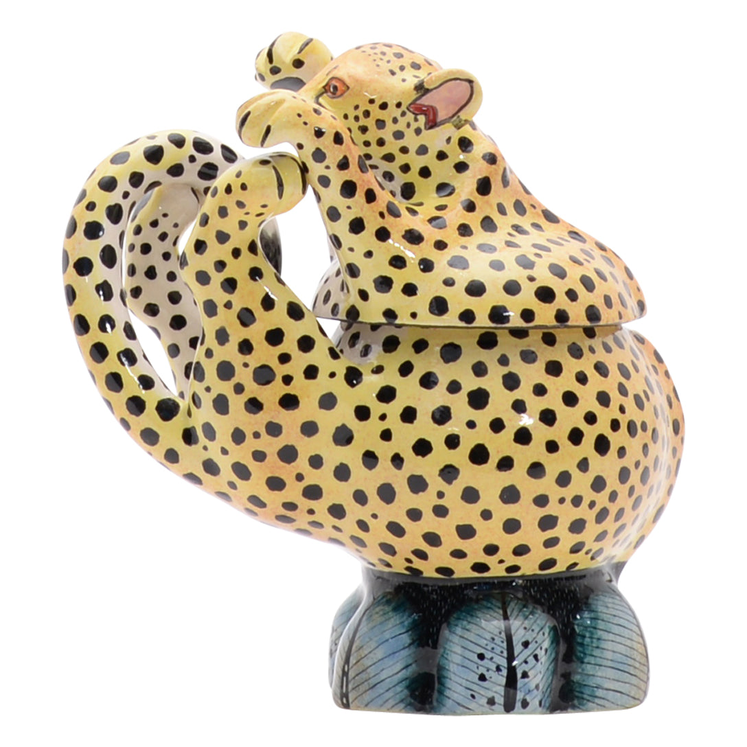 Leopard jewelry box