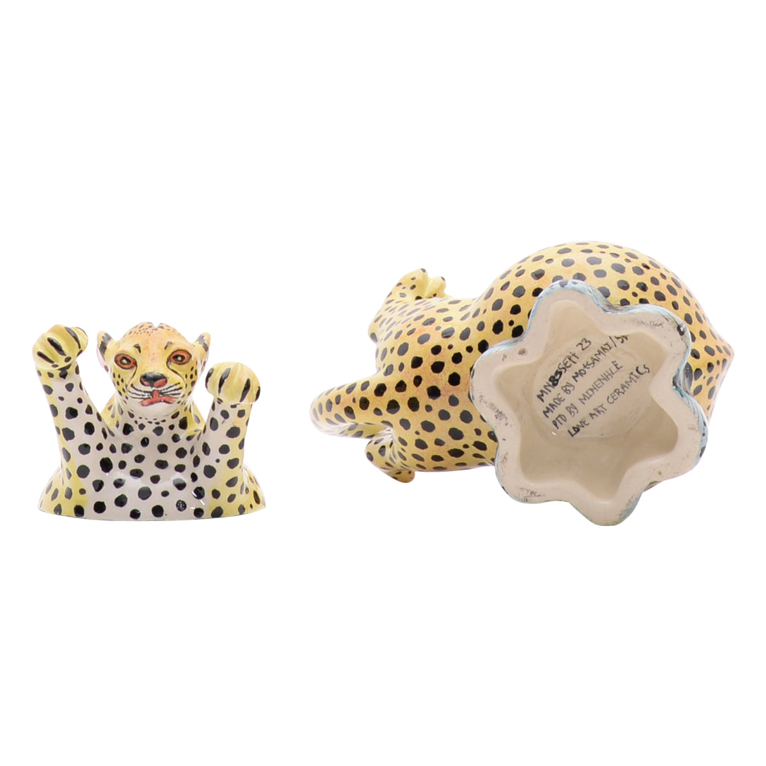 Leopard jewelry box