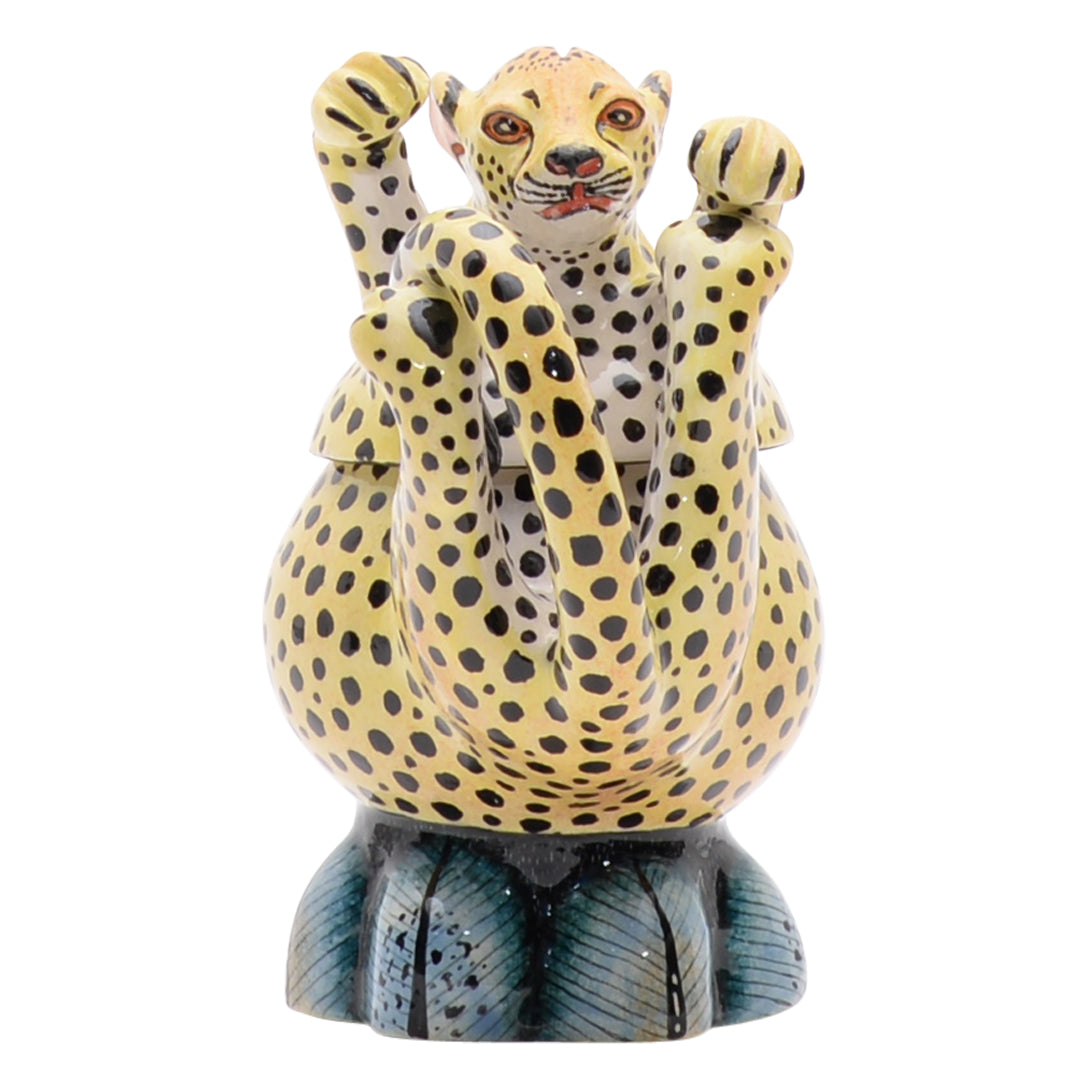 Leopard jewelry box