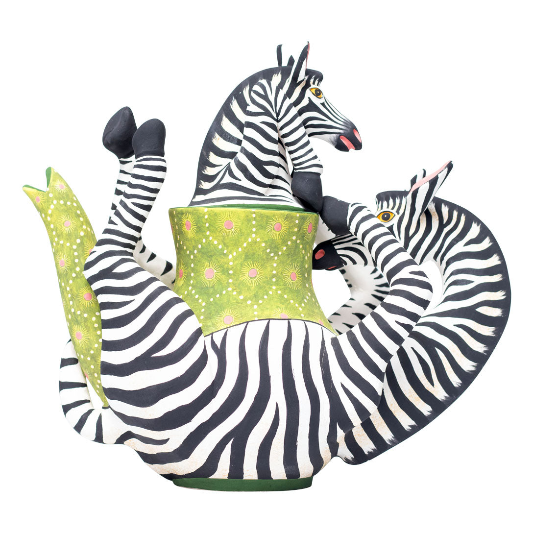 Zebra teapot