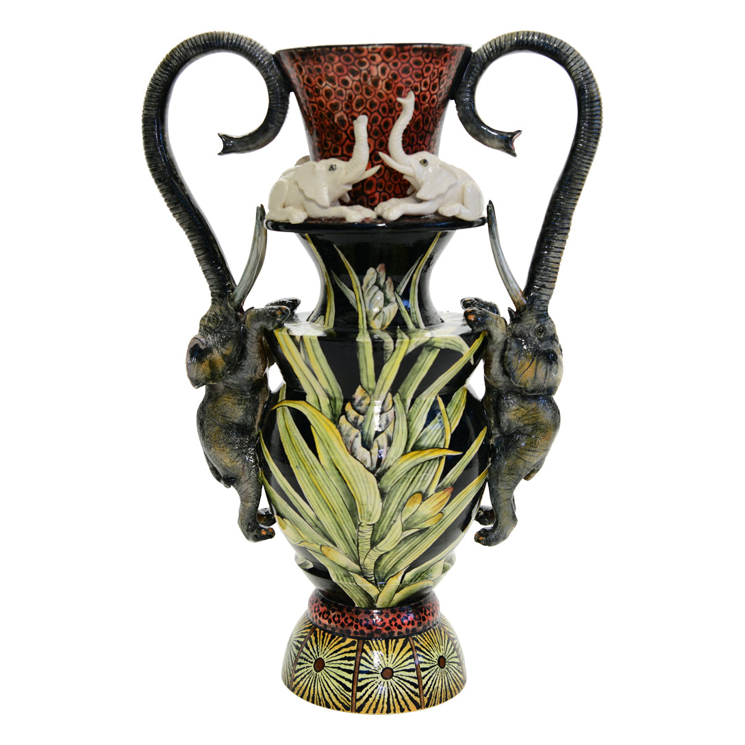 Elephant vase