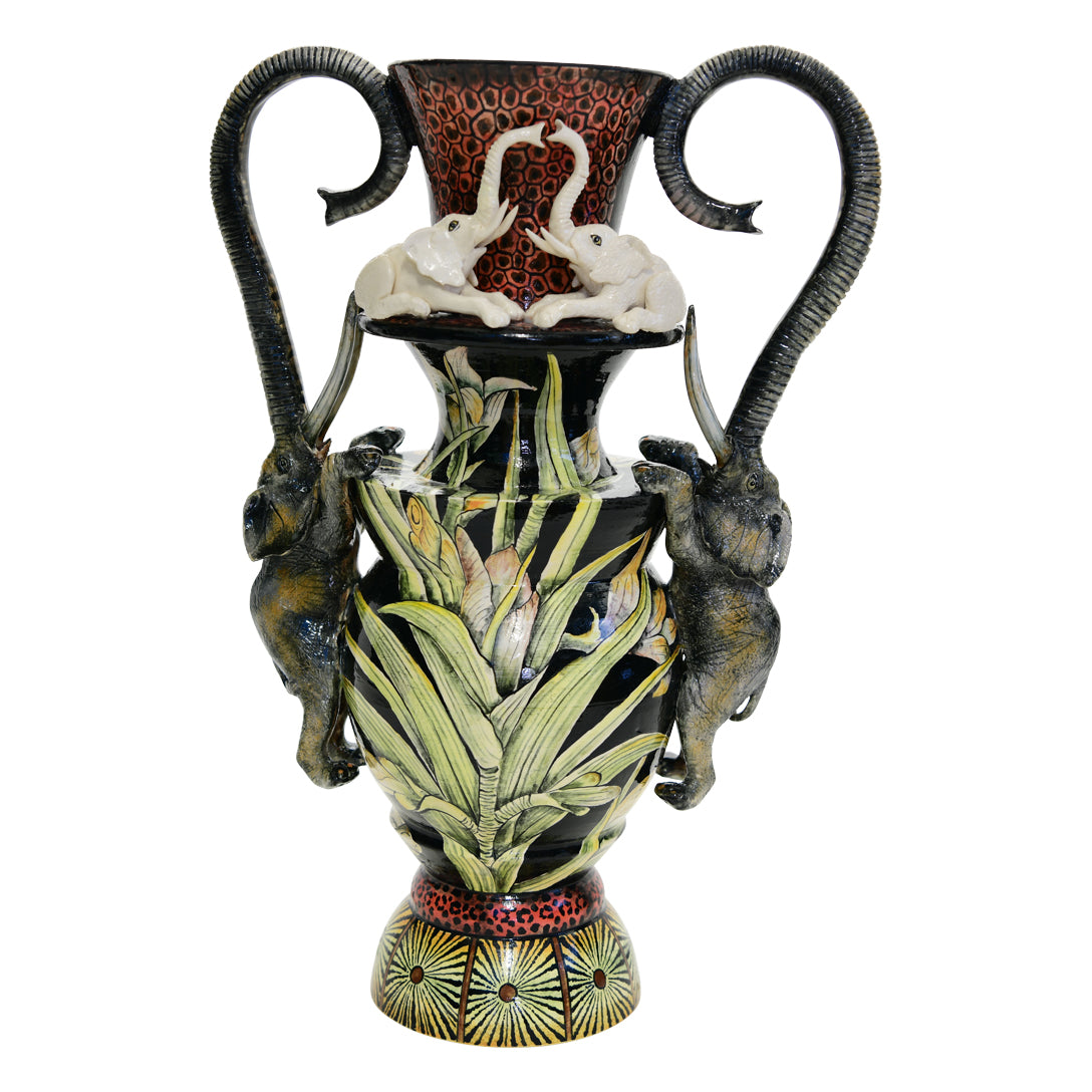 Elephant vase