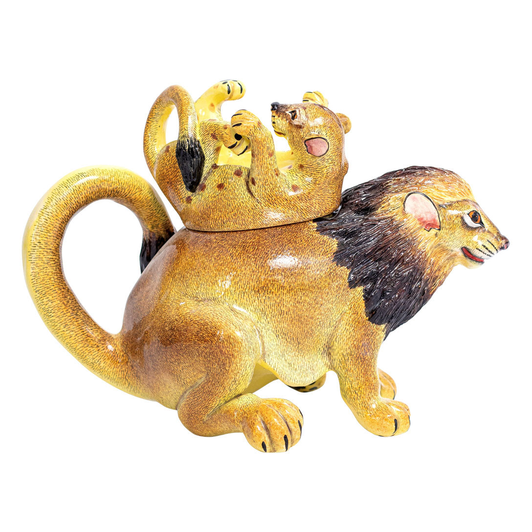 Lion jewelry box