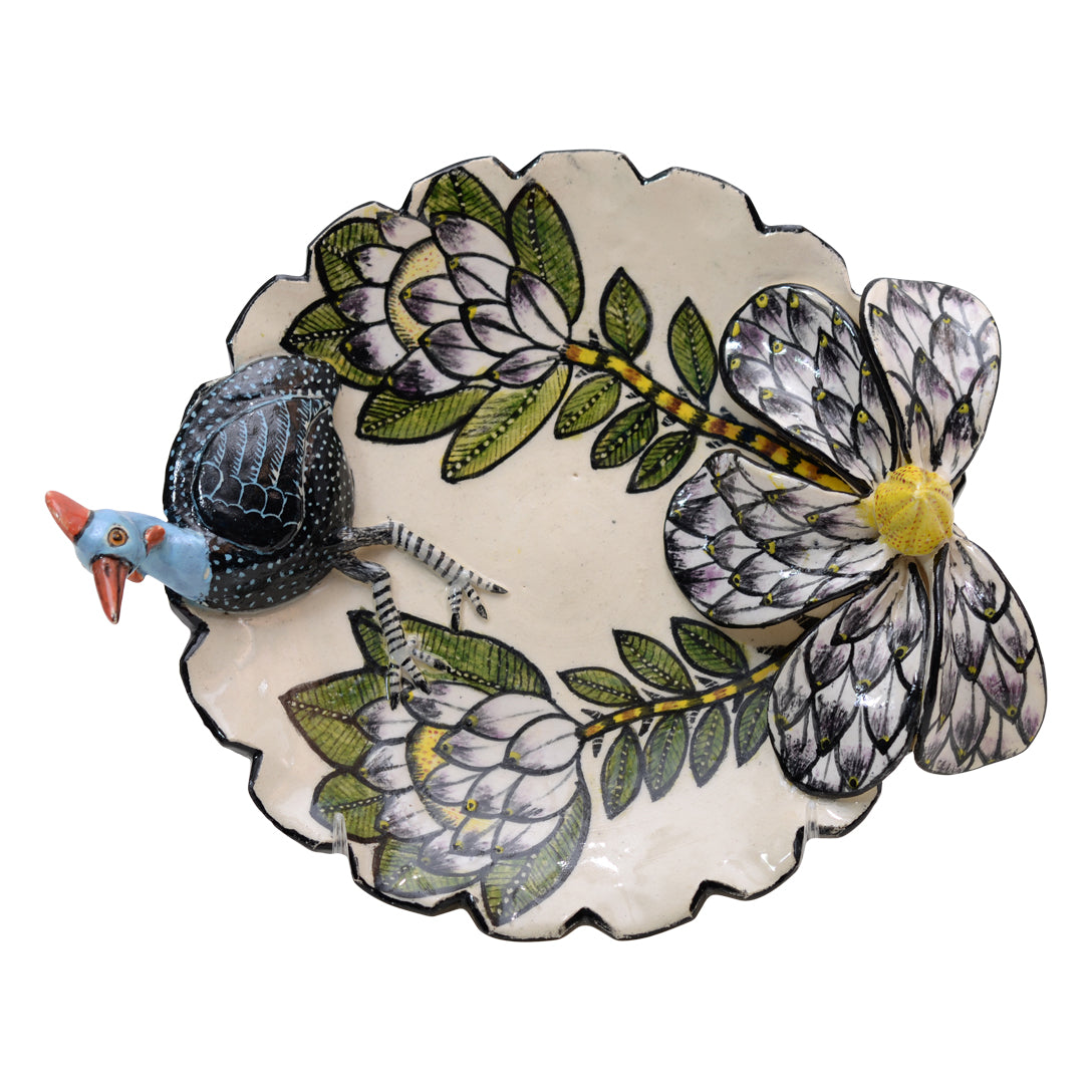 Guineafowl coin dish