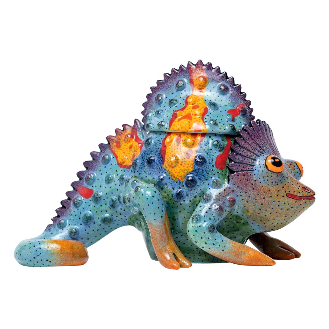 Chameleon jewelry box