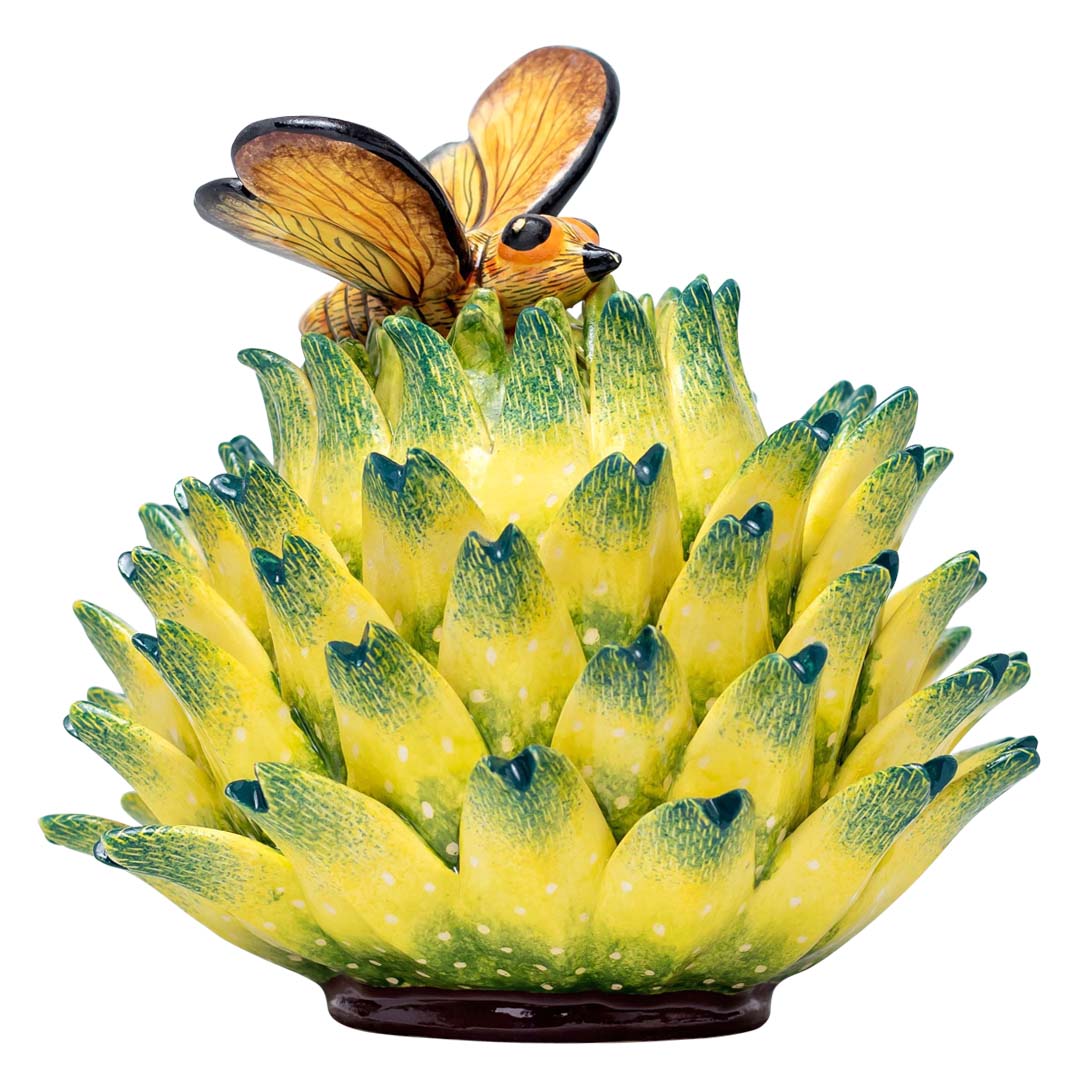 Succulent butterfly jewelry box