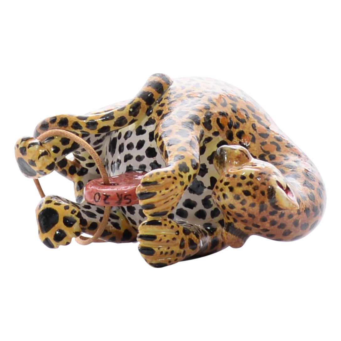 Leopard ornament