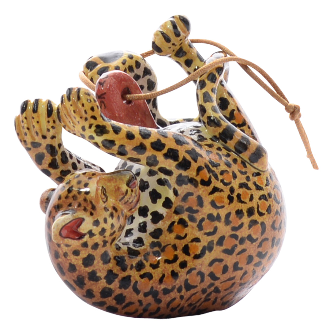 Leopard ornament