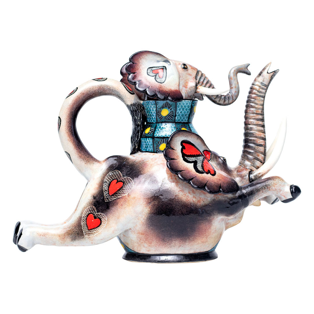 Elephant teapot