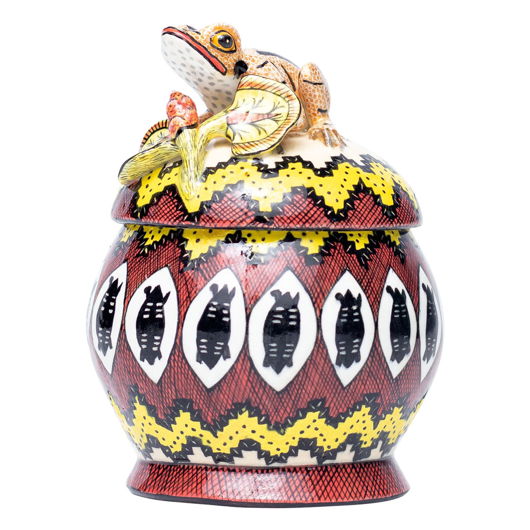 Frog jewelry box



