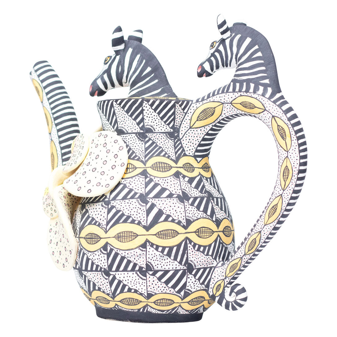 Zebra teapot